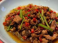 小炒黄牛肉-老街鱼嘴巴(坡子街老店)