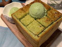 抹茶厚多士-大树餐厅(益田假日店)