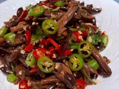 炝拌鹿茸菌-大连湾旭日·家宴·海肠捞饭(马栏广场店)