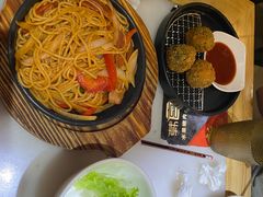 番茄培根意面-韩宫宴烤肉·料理(大宁国际店)