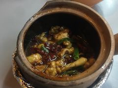 -长城砂煲田鸡粥