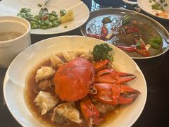 青蟹蒸肉饼-杭州和达希尔顿逸林酒店·和园中餐厅