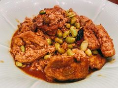 毛豆子煎豆腐-虎哥私房菜(馒头山店)
