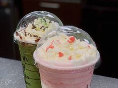 抹茶可可碎片星冰乐-星巴克(湖州梅地亚广场店)