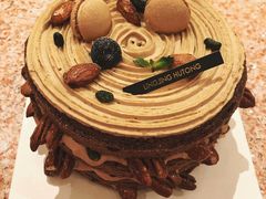 咖啡坚果蛋糕-玲婧胡同·生日蛋糕·餐厅(嘉里城店)