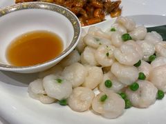 油爆虾拼虾仁-上海1号私藏菜(静安店)