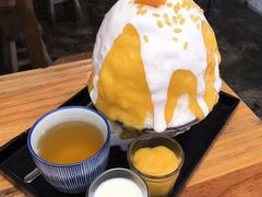 抹茶生乳かき氷-WONDER ICE 萬得冰田(建設路总店)