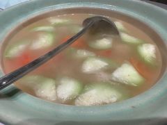 番茄丝瓜肉圆汤-绿杨春·淮扬宴(庐山路店)