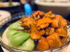 鲍汁鲜菌烩玉子豆腐-泛太平洋大酒店·海天楼中餐厅·粤菜