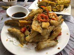 椒盐九肚鱼-凤城康记饭店