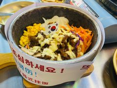 芝士肥牛石锅饭-Meet Sun韩式大排档(五一广场7MALL店)