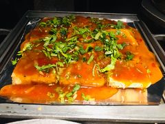 铁板包浆豆腐-绿茶餐厅(朝阳大悦城店)