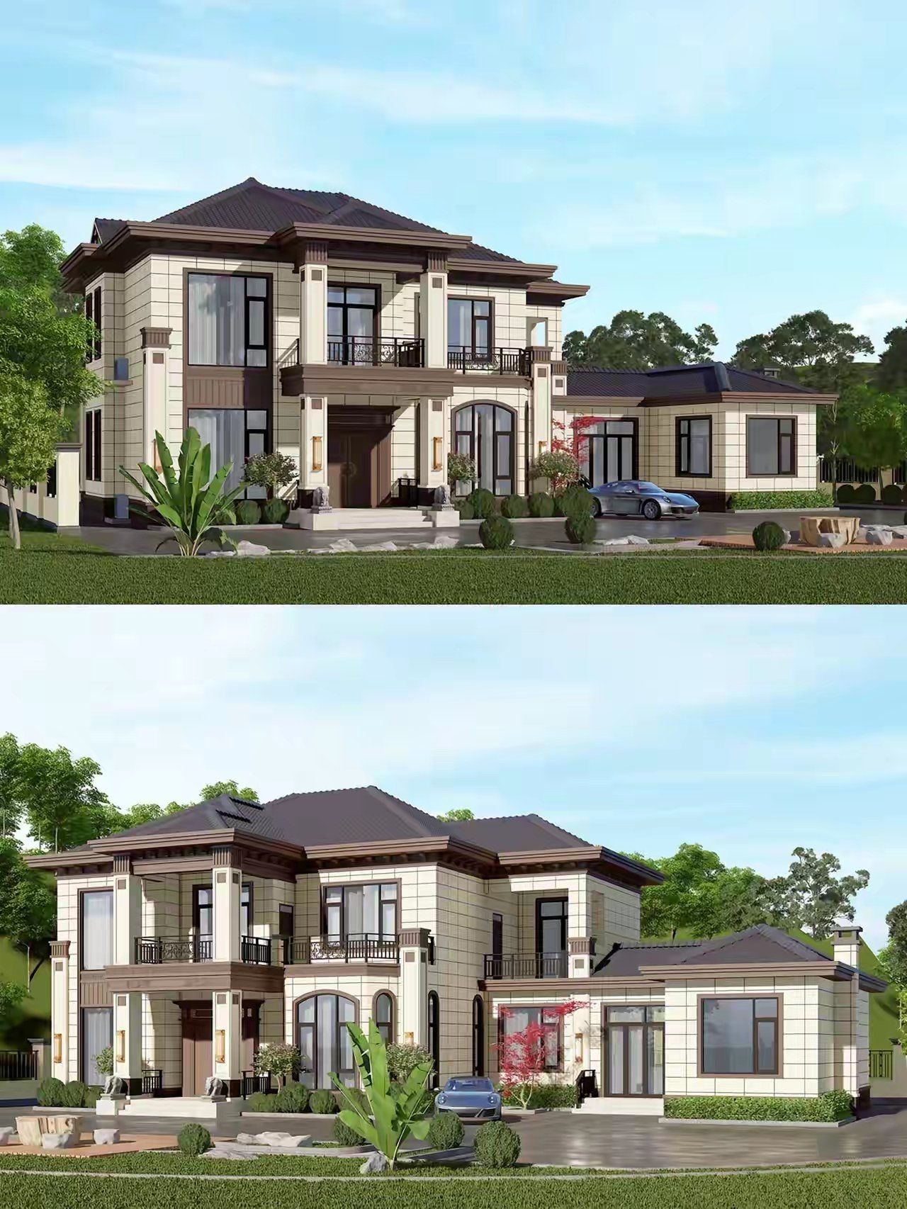 现代风格小别墅