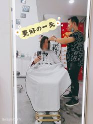 -ONE·男士国潮·美式渐变·理发馆·BARBER SHOP