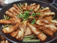 排骨豆角粘卷子-靠山屯东北农家菜(八龙桥雅苑店)