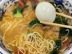 三鲜皮肚煮面-刘长兴(逸仙桥店)