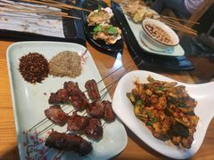 -特色油边心管烤串