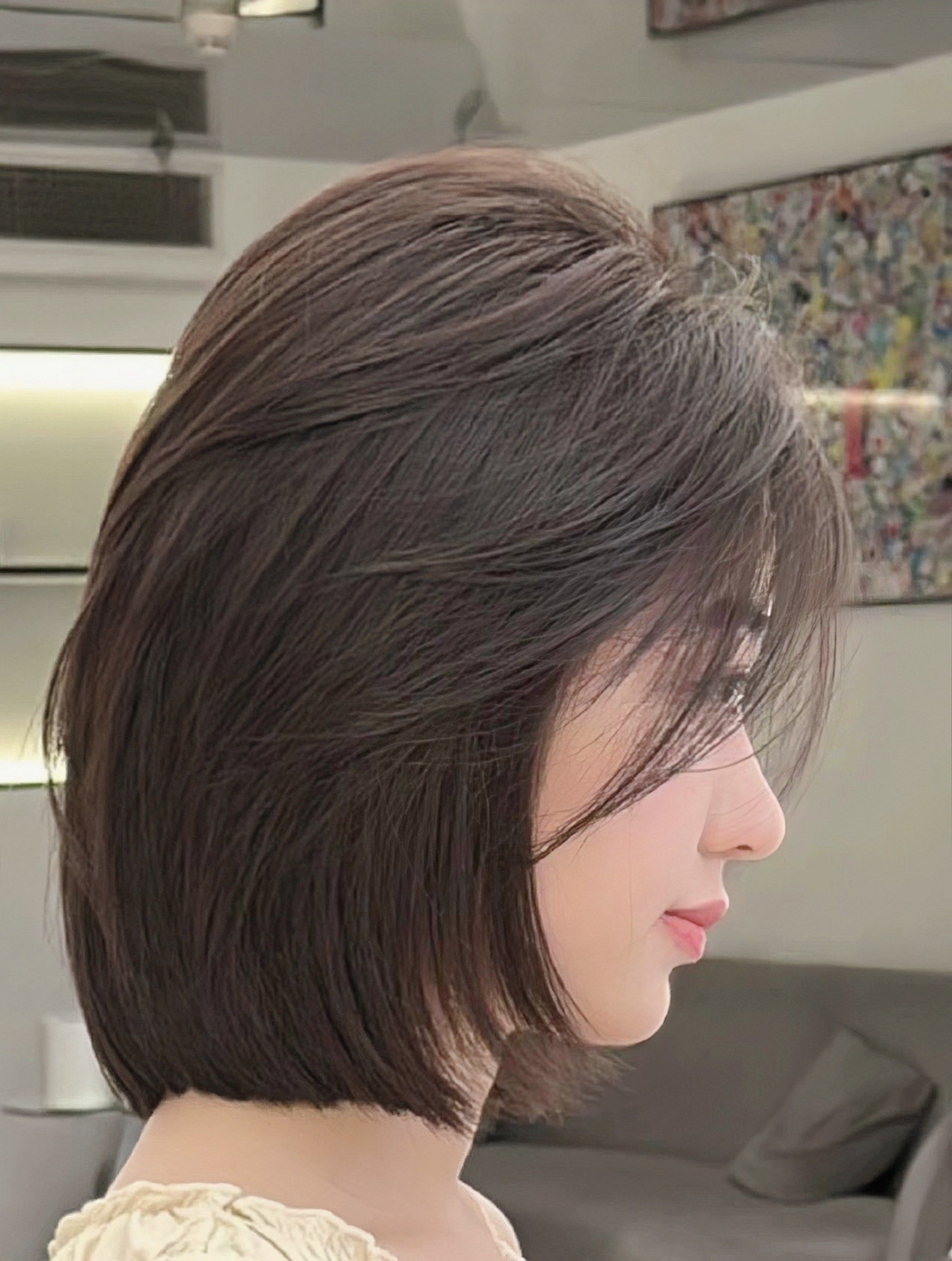 2023必火的披肩短发