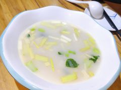 奶汤蒲菜-崔义清鲁菜馆(大明湖店)