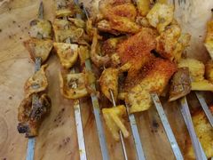 铁签串红柳串牛心管-新疆巴州金丝特餐厅(大钟寺店)