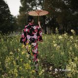听说今年世纪公园种了一片彩色油菜花,果断安排上!