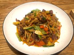 酸笋炒鸡胗-云之南(八里庄店)