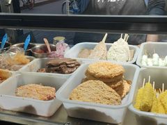 自助取餐区-萍姐炸串·大饼卷一切