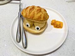 大眼菠萝冰冰包-蔡澜点心·粤菜(月星环球港店)