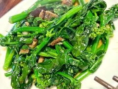 方鱼炒芥兰-七寸飝大饭店(马场店)