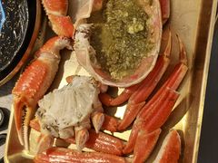 清蒸活板蟹-本达人海鲜烧烤·朝鲜族风味(发展店)