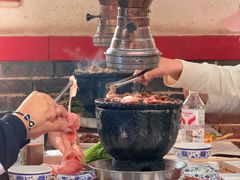 烤肉的炉子-大槐树烤肉馆