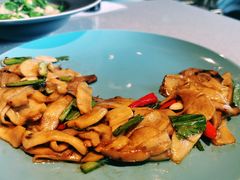 野芫荽炒牛肝菌-半山腰·云南菜(侨福芳草地店)