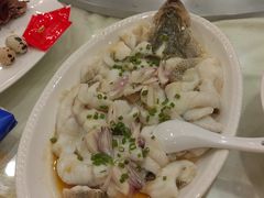 香葱芙蓉蒸鲈鱼-清新鸡沙田乳鸽店(金融店)