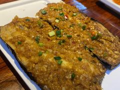 烤茄子-三个蒙古大叔羊肉串(大宁店)