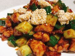 桃仁酱爆鸡丁-老浒记烤鸭-北京菜(琉璃厂店)