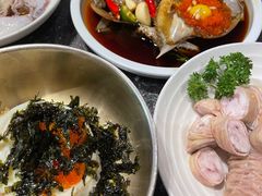 -草家酱蟹炭火烤肉店(珲春南路二店)