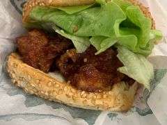 中式炸鸡汉堡-幸运小丑汉堡(Bay Area本店)