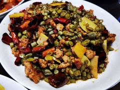 酸豆角肉沫-良泉足疗