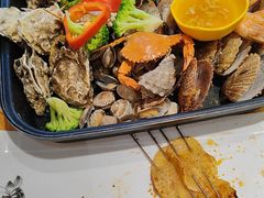 -天盛海鲜烧烤大排档·本地小海鲜·牟平腿穗子(幸福店)