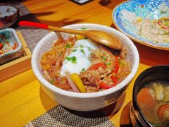 温泉蛋牛肉饭-久喜番和牛烧肉酒场(北辰三角洲店)