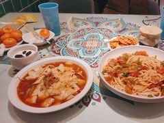 -楼兰古丽·新疆拌面·清真(华阳城店)