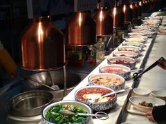 自助取餐区-安徽财经大学-南苑食堂