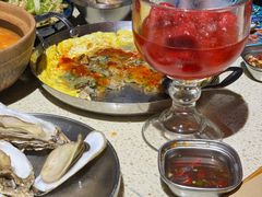 -蚝堡·生蚝海鲜烧烤物种起源•海肠捞饭(刘公岛店)