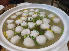 手打鱼丸汤-胖姐渔村(中源大道店)