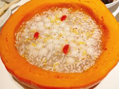 南瓜酒酿小圆子-玫瑰厅上海菜(兴国路店)