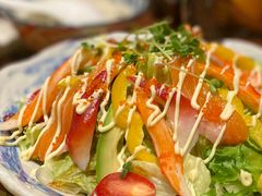 柚子酱海鲜沙拉-御牛道日式烤肉料理(杭州万象城店)