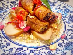 捞汁紫豆卷-若蘭慈·无国界素食料理(欢乐海岸店)