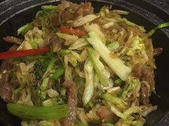 椰菜腊肉粉丝煲-美极鲜食坊(宝安南路店)