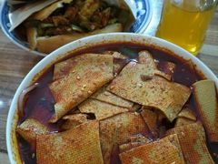 豆腐皮-老字号杨坡红油米线腊汁肉夹馍(东四道巷店)