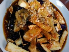 蛤蜊肉拌茄子-华春餐馆(鱼山路店)